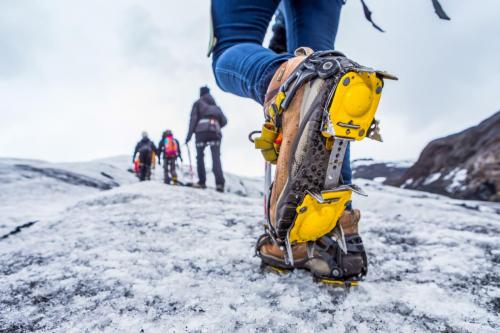 Gletsjervandring på Sólheimajökull