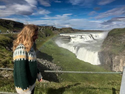 Det store vandfald Gullfoss