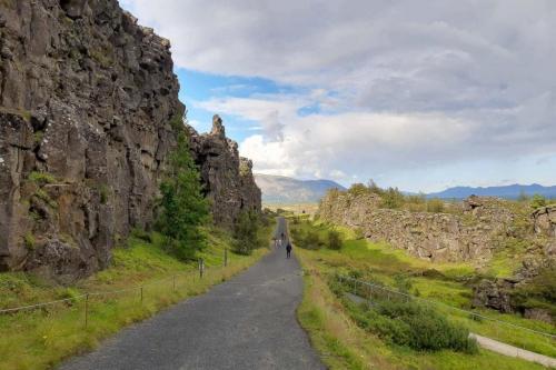 Almannagjá Thingvalla