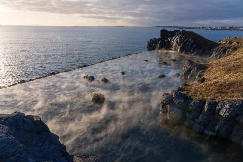 Sky Lagoon en geotermisk spa i Island